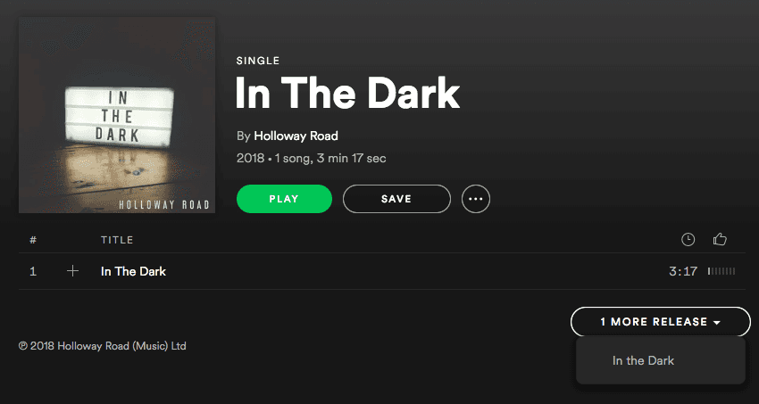 1 more release button on Spotify. Taken from [https://aristake.com/switching-distributors/](https://aristake.com/switching-distributors/)